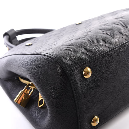 Louis Vuitton Empreinte Montaigne MM Black 6 of 14
