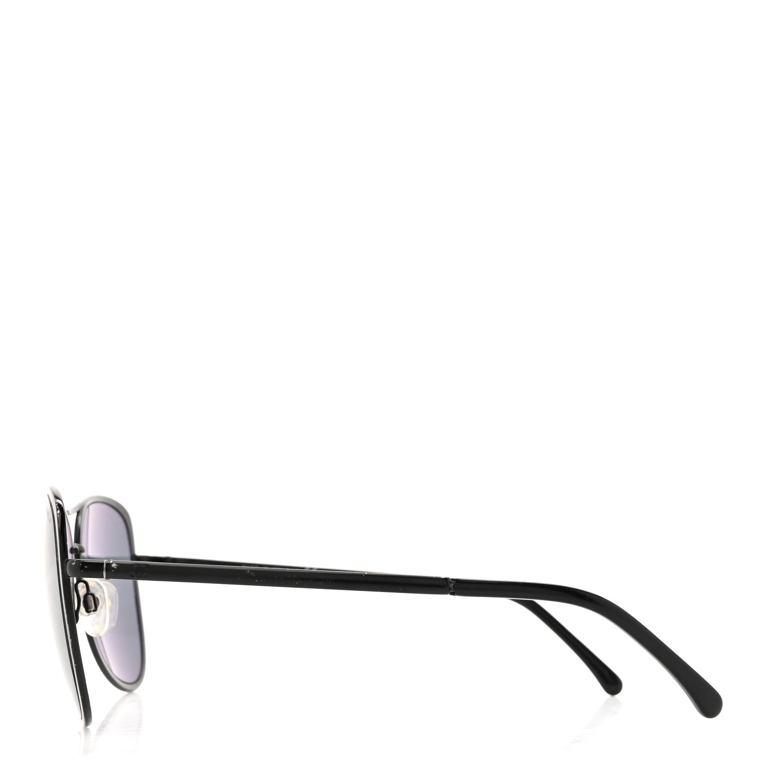 Chanel Pilot Summer Aviator Sunglasses 4223 Black 3 of 8