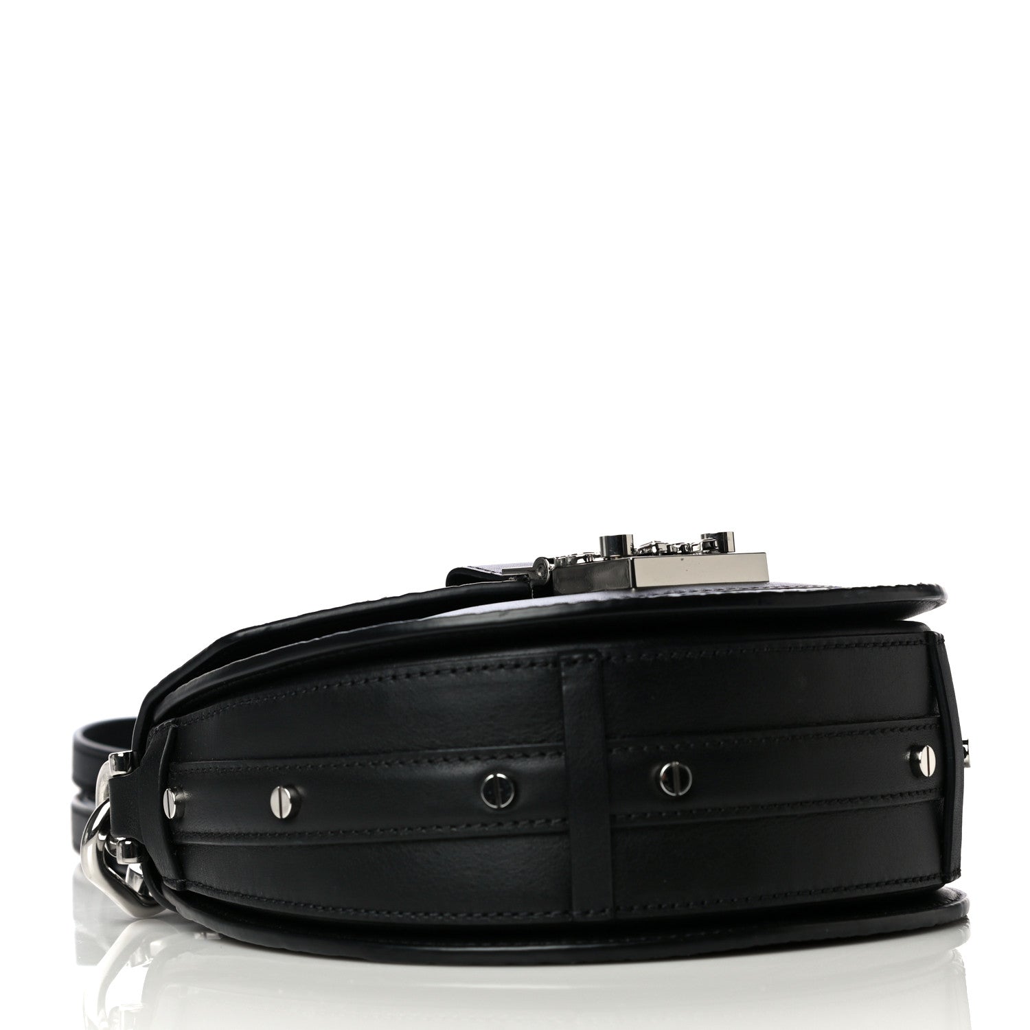 MCM Visetos Mini Patricia Crossbody Bag Black 4 of 7