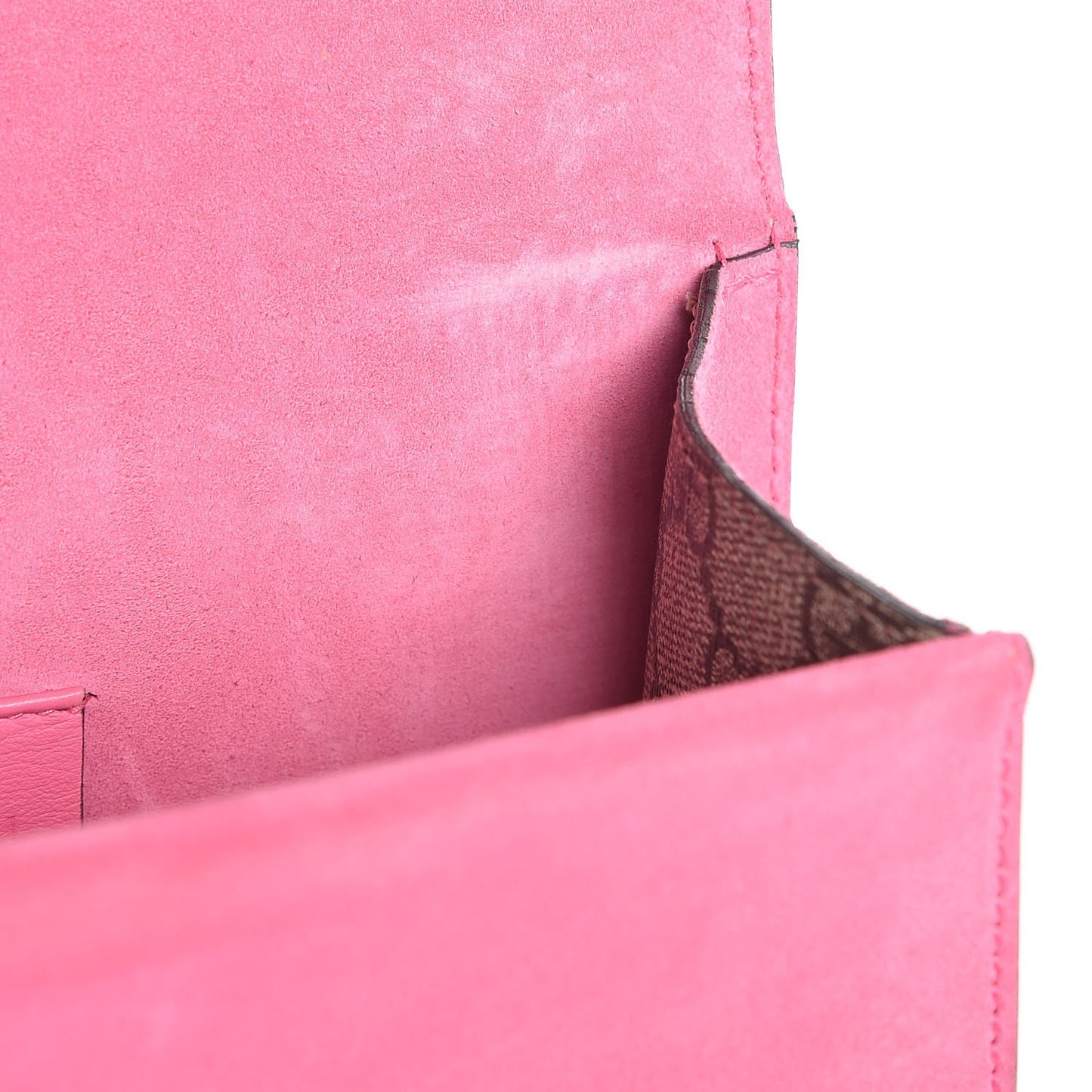 GG Supreme Monogram Mini Dionysus Shoulder Bag Pink