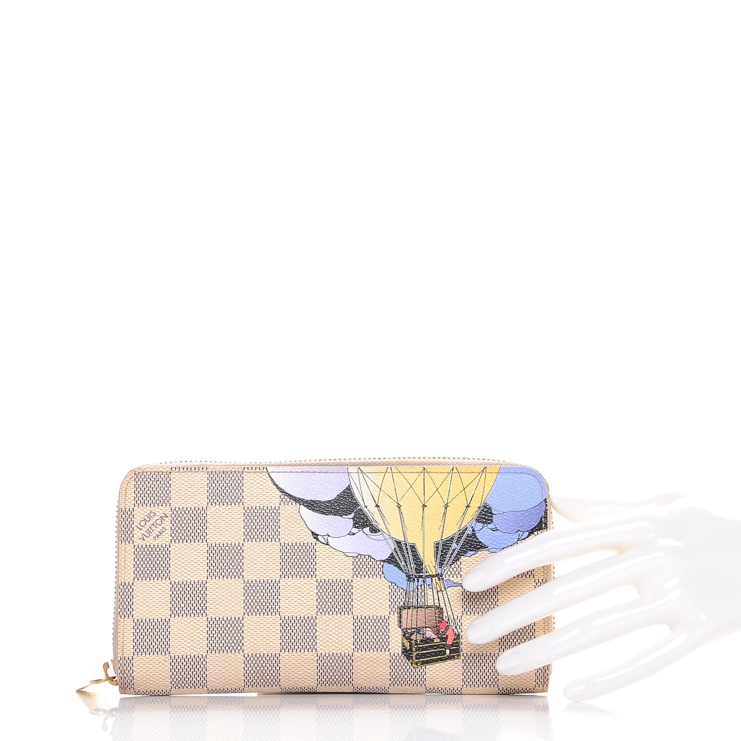 Damier Azur Illustre Zippy Wallet
