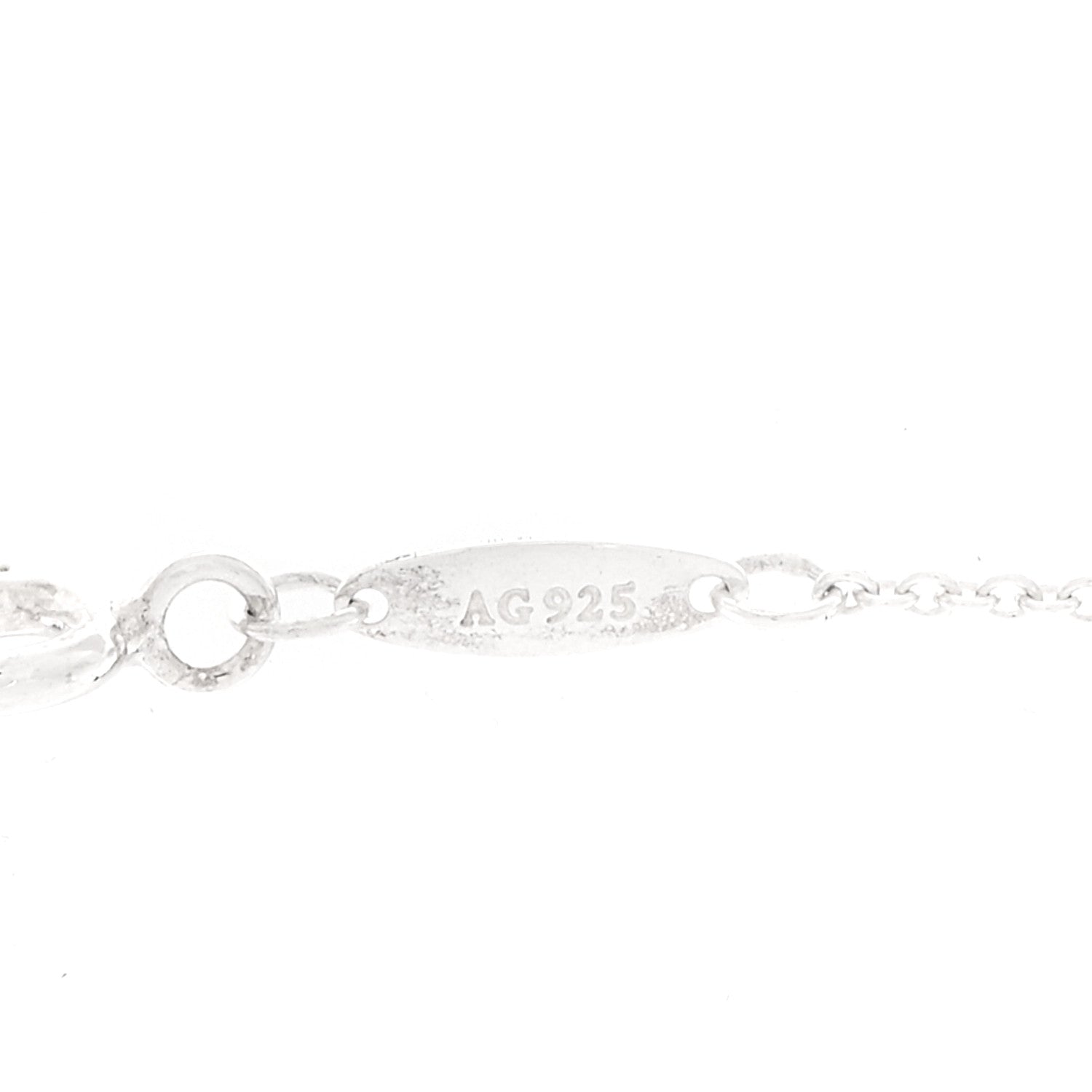 Tiffany Sterling Silver 15mm Elsa Peretti Teardrop Pendant Necklace 7 of 7