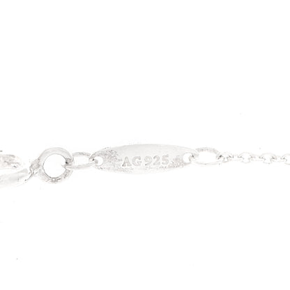 Tiffany Sterling Silver 15mm Elsa Peretti Teardrop Pendant Necklace 7 of 7