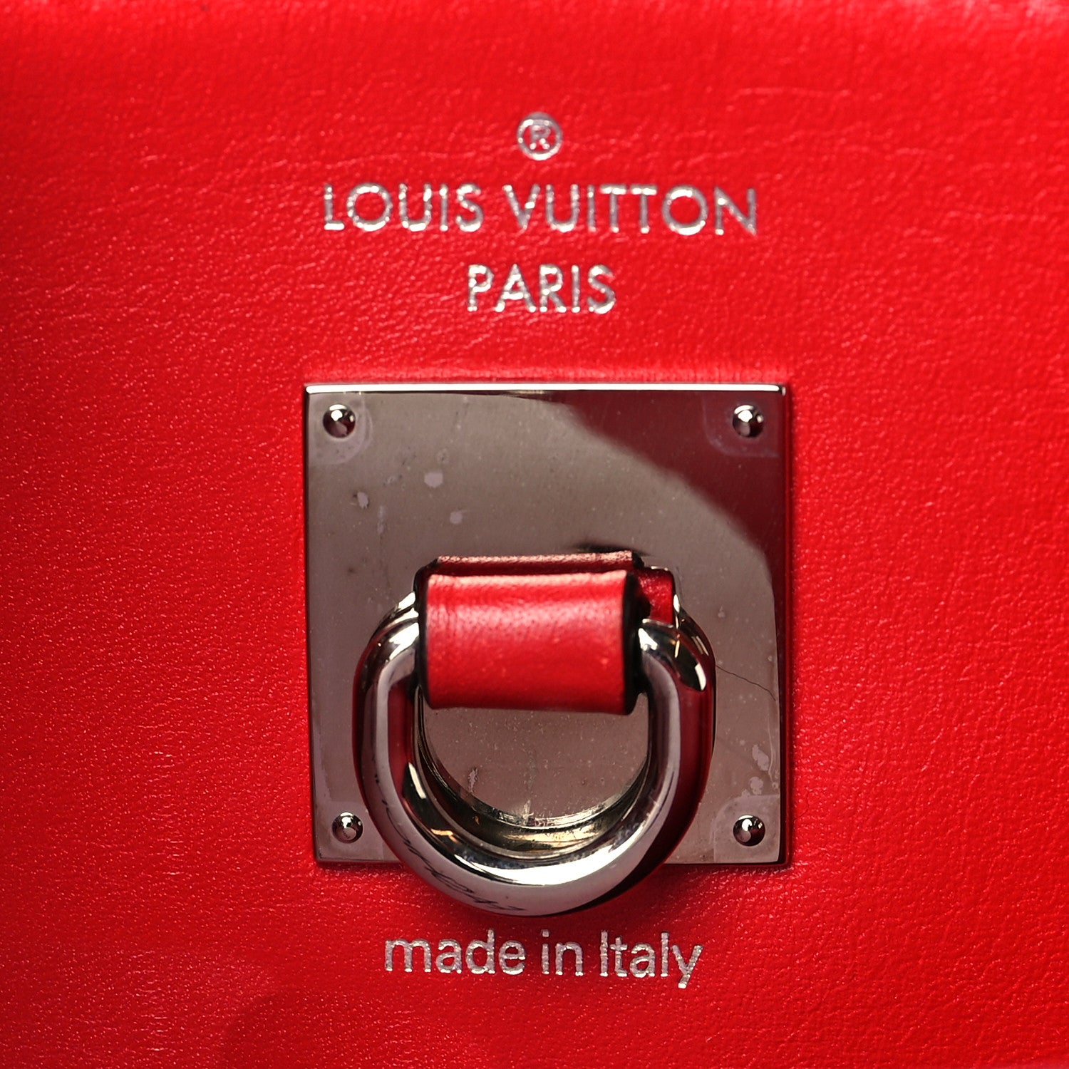 Louis Vuitton Taurillon City Steamer MM Rubis 6 of 10