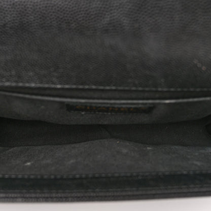 Chanel Caviar Quilted Medium Boy Flap Black 5 of 11