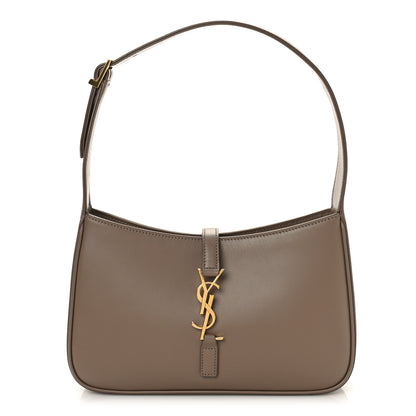 Saint Laurent Smooth Calfskin Le 5 A 7 Hobo Taupe 1 of 8
