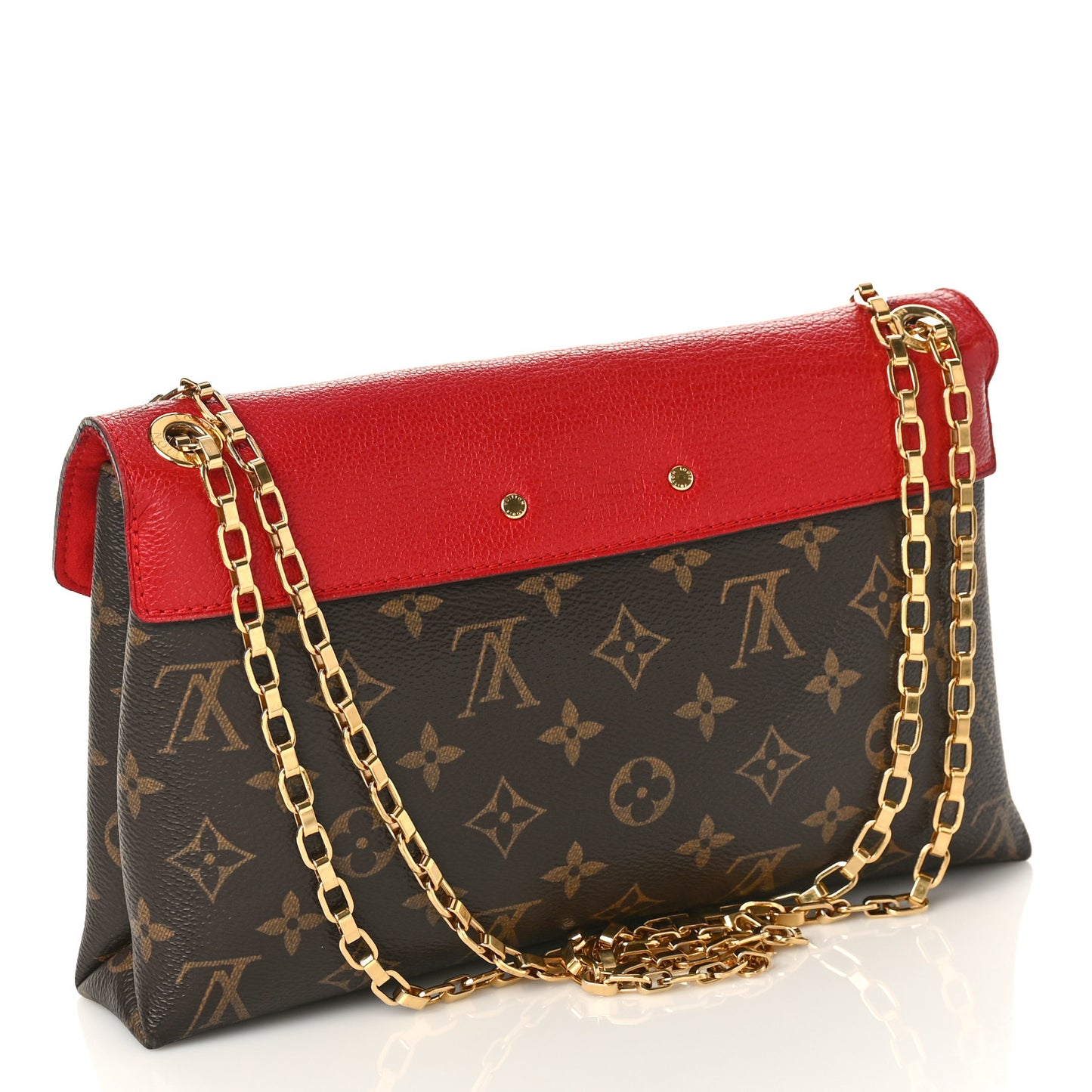 Monogram Pallas Chain Cherry