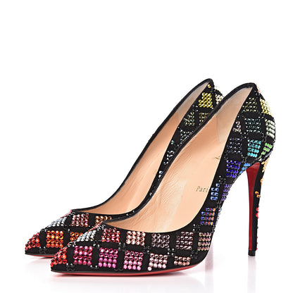 Christian Louboutin Crystal Arletta 100 Pumps 40 Black Multicolor 3 of 8