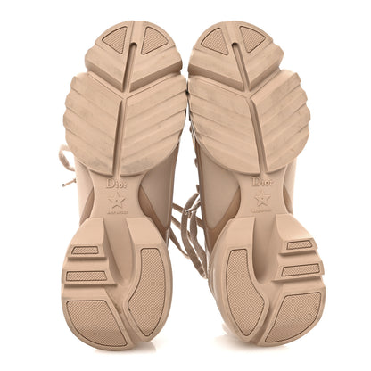 Christian Dior Neoprene Rubber Womens D-Connect Sneakers 36.5 Nude 6 of 9