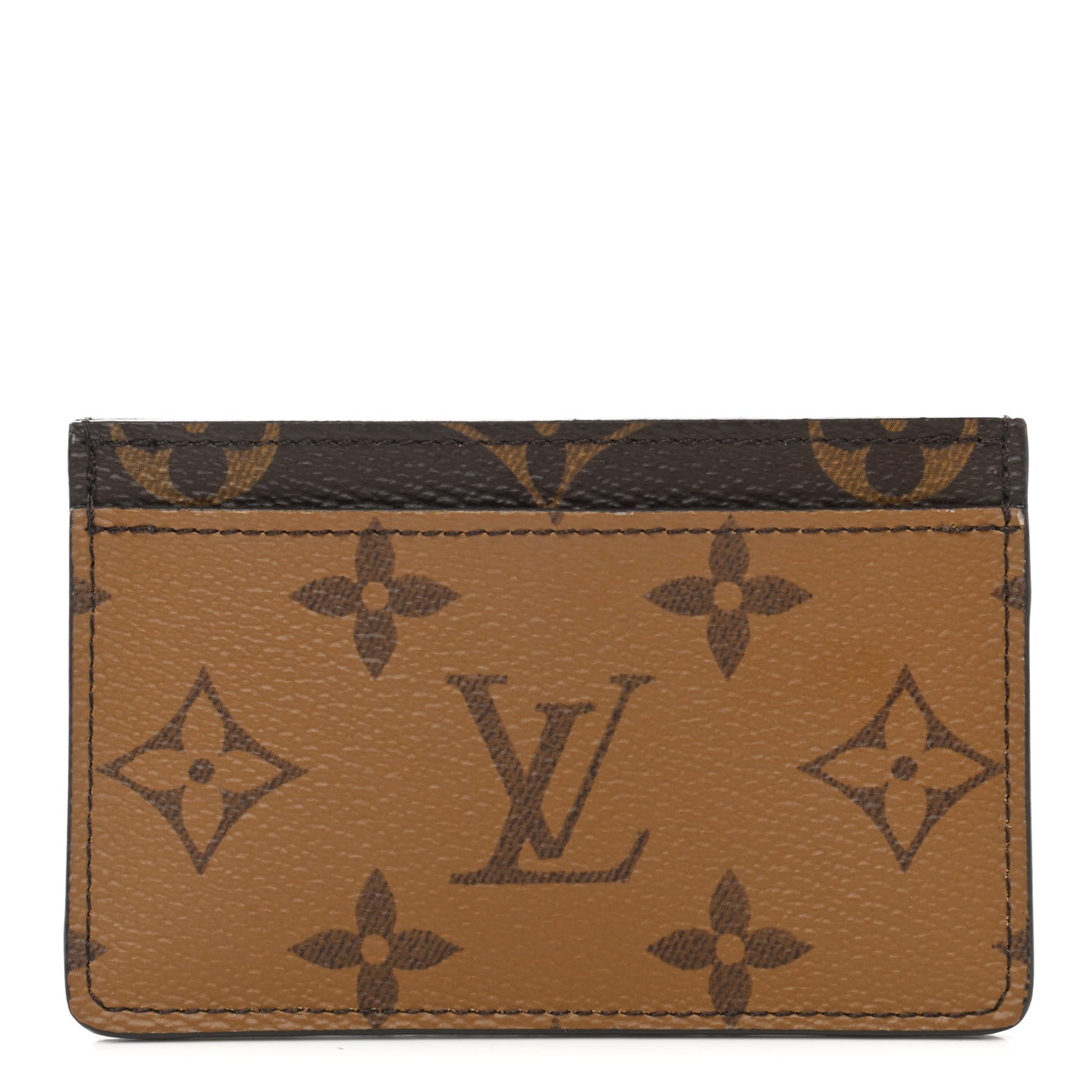 Reverse Monogram Card Holder