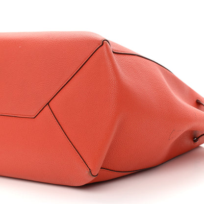 Celine Soft Grained Calfskin Small Belt Cabas Phantom Brick 11 of 15