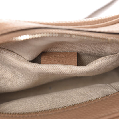 Gucci Pebbled Calfskin Small Soho Disco Bag Rose Beige 7 of 16