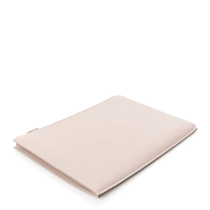 Louis Vuitton Calfskin Pochette Jour PM Clutch Taupe 4 of 8