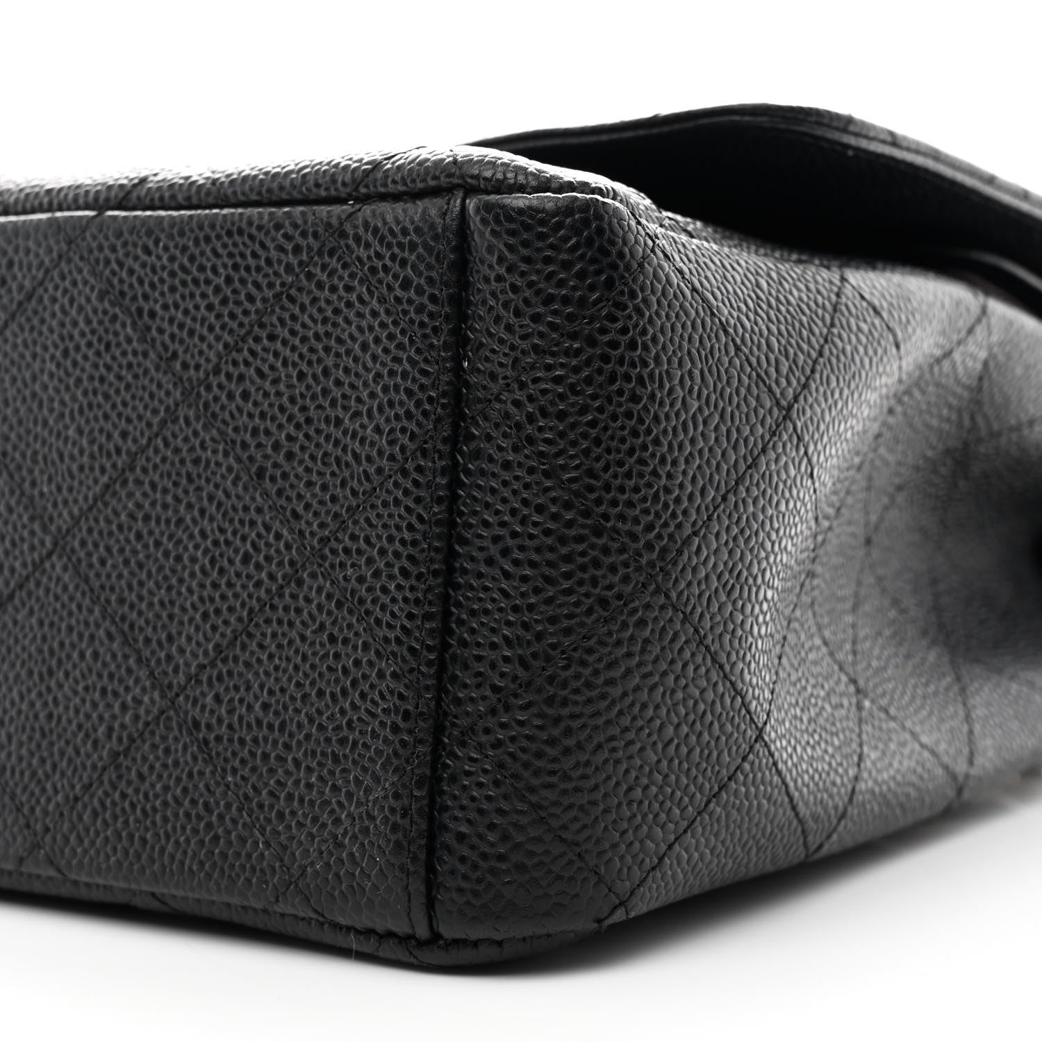 Chanel Caviar Quilted Maxi Double Flap Black 10 of 11