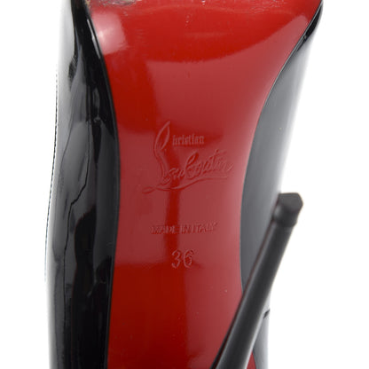 Christian Louboutin Patent So Kate 120 Pumps 36 Black 7 of 7