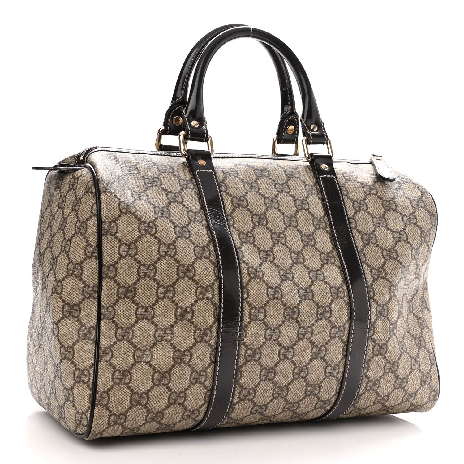 Gucci GG Plus Monogram Medium Joy Boston Dark Brown 3 of 14