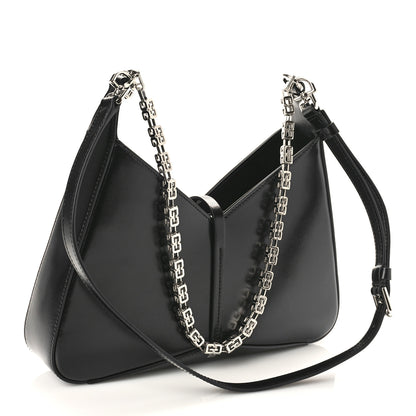 Givenchy Box Calfskin Small Zipped Cut Out Shoulder Bag Black 3 of 10