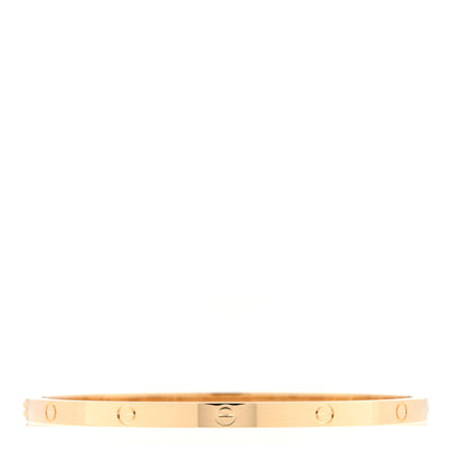 Cartier 18K Yellow Gold Small LOVE Bracelet 17 2 of 8