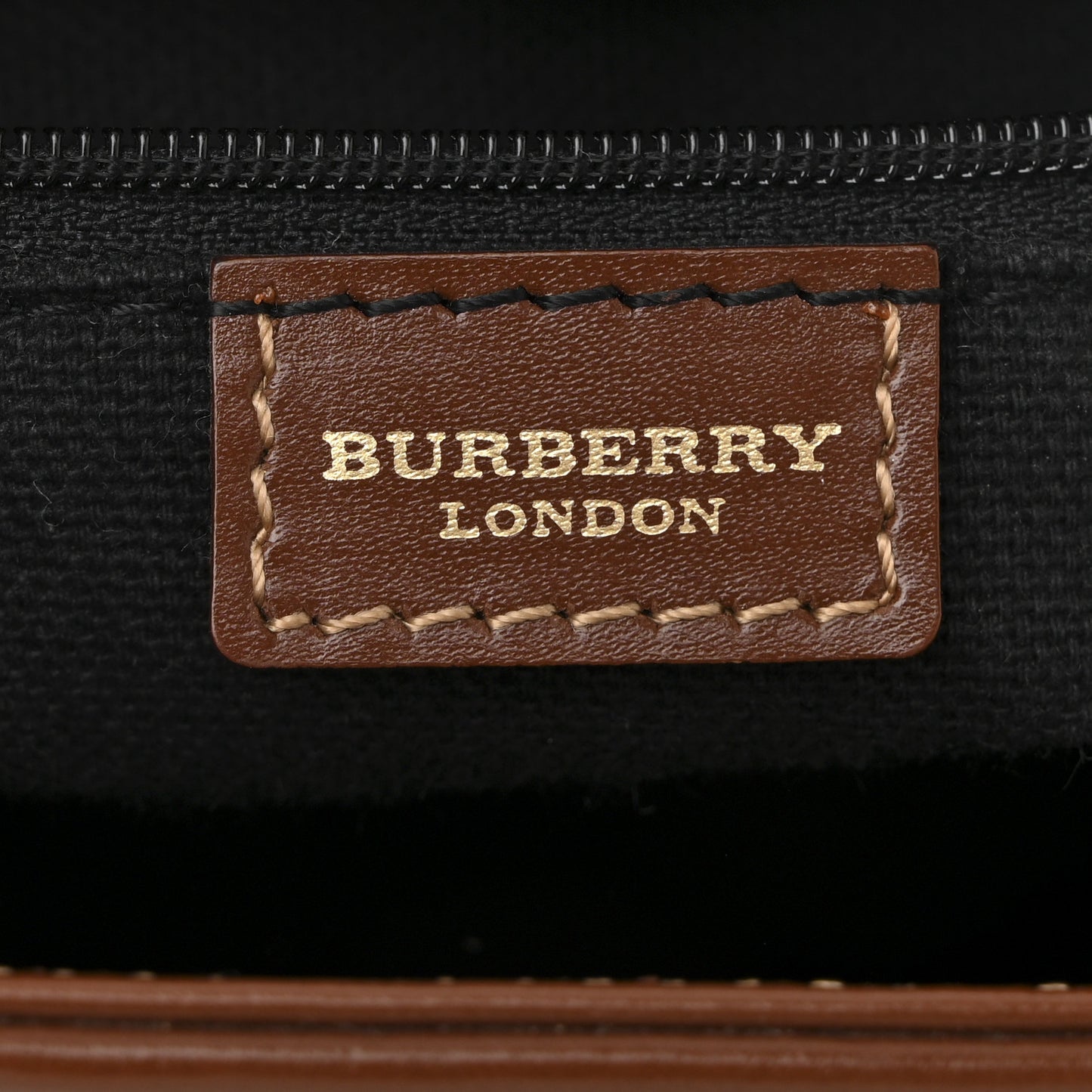 Haymarket Check Shoulder Bag Brown