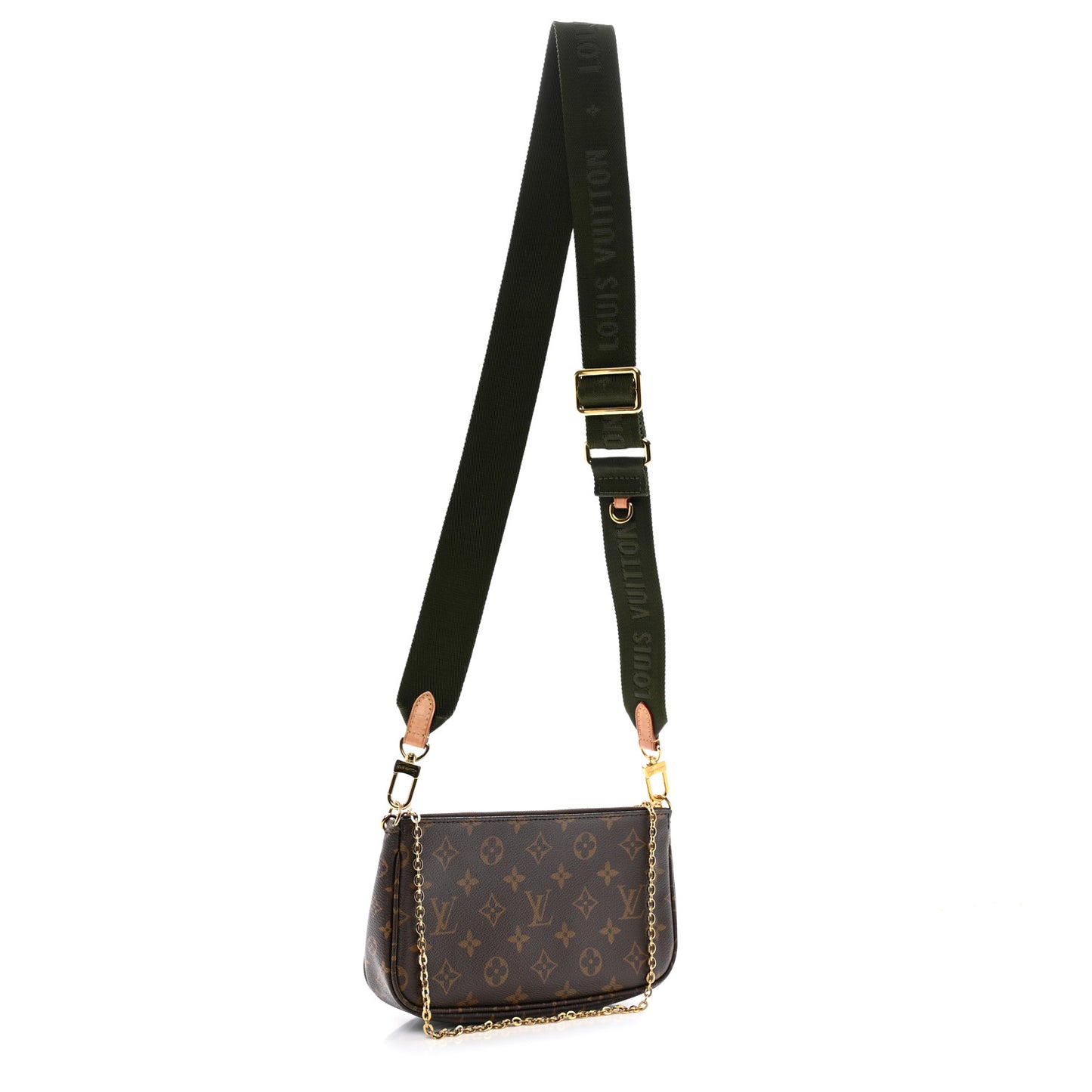 Monogram Multi Pochette Accessories Kaki