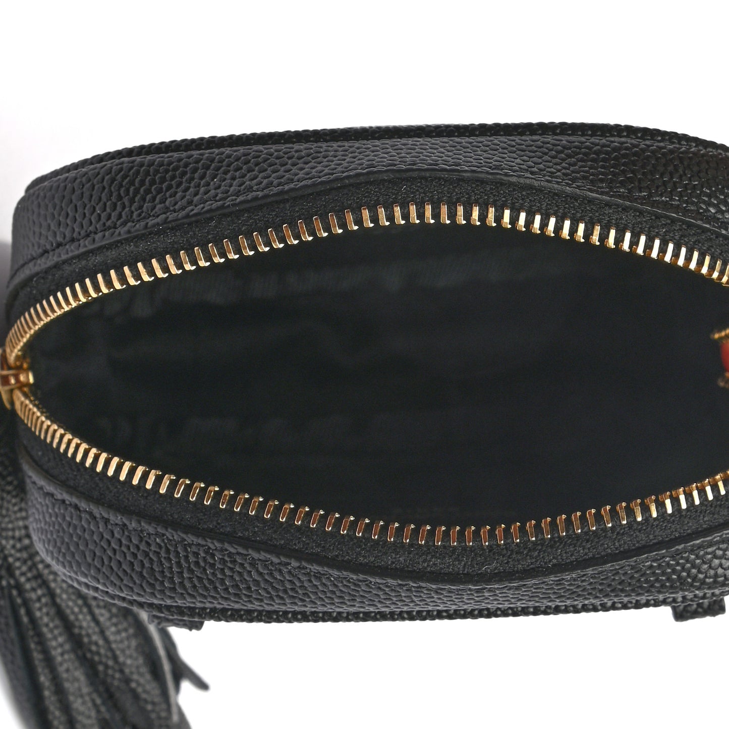 Grain De Poudre Matelasse Monogram Baby Lou Camera Bag Black