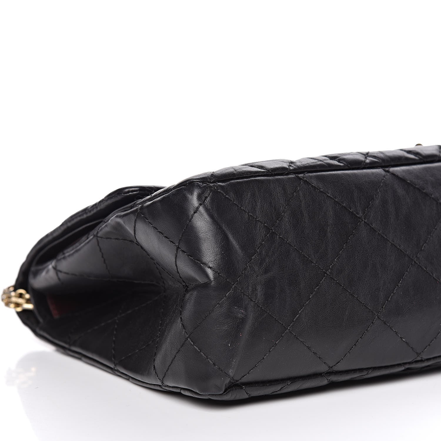 Chanel Aged Calfskin Quilted 2.55 Reissue 227 Flap Black 8 of 11