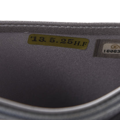Chanel Lambskin Camellia Embossed Yen Wallet Black 10 of 11