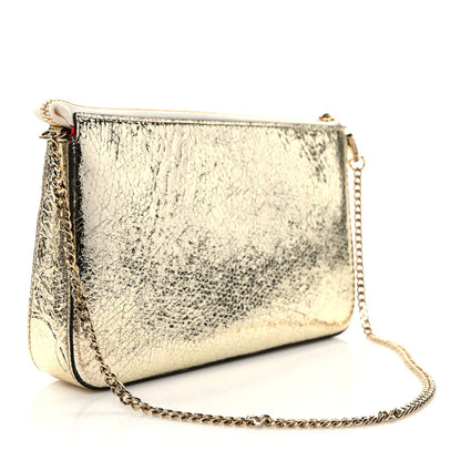 Christian Louboutin Specchio Star Loubila Chain Clutch Platine 3 of 10