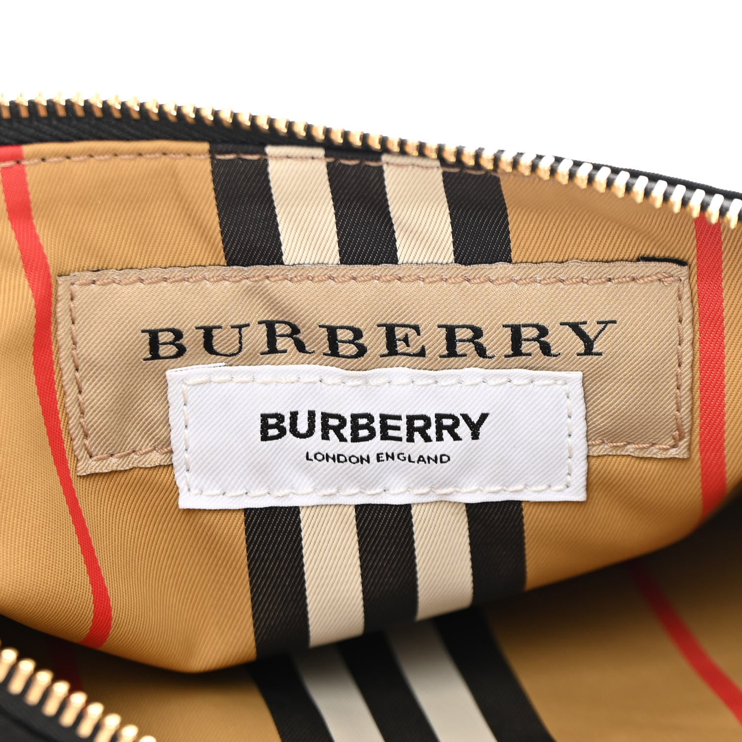 Burberry Nylon Kingdom Flat Pouch Black 6 of 9
