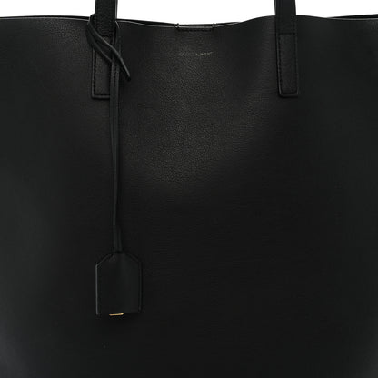Saint Laurent Calfskin North-South Shopping Tote Black 9 of 14