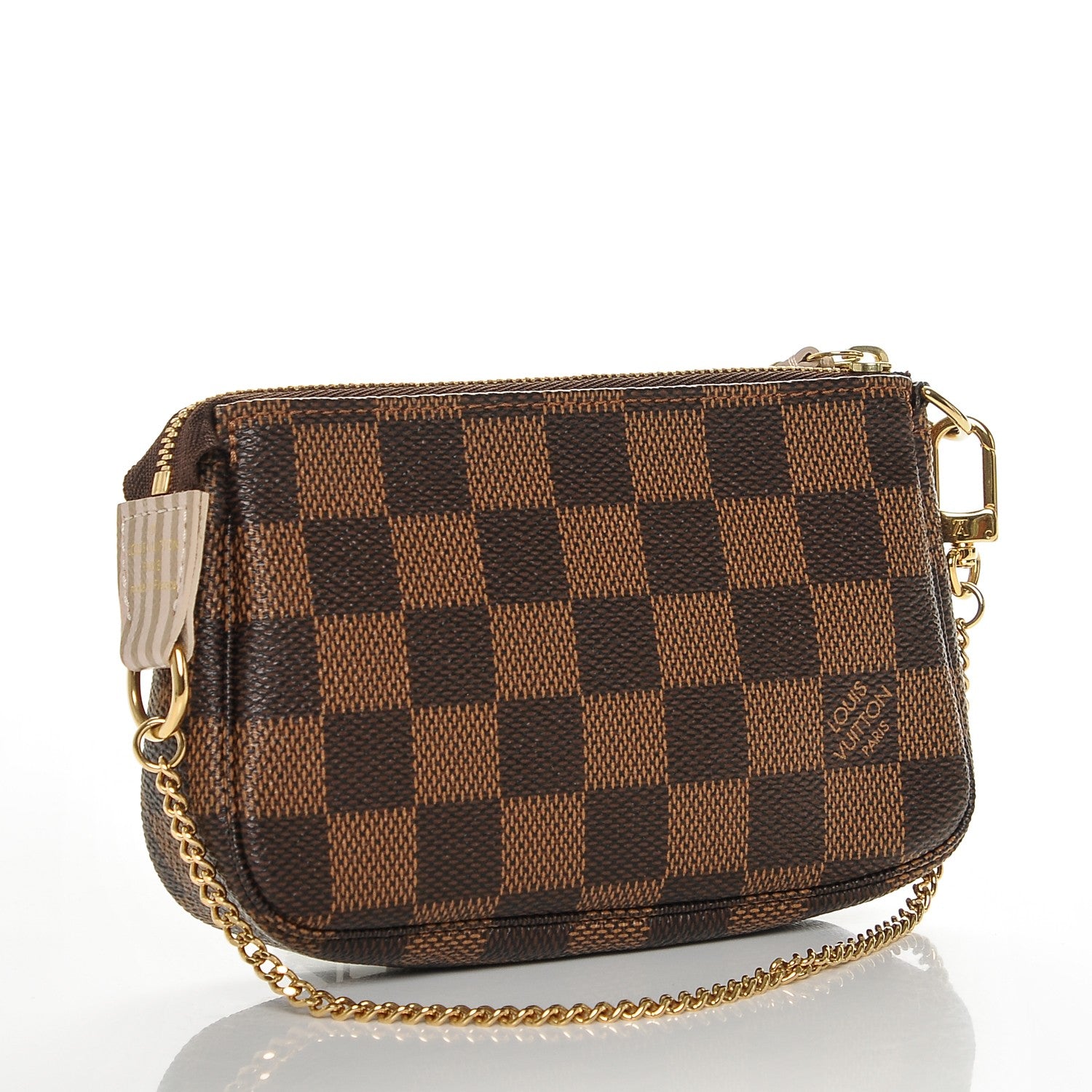 Louis Vuitton Damier Ebene Trunks and Locks Mini Pochette Accessories 3 of 6