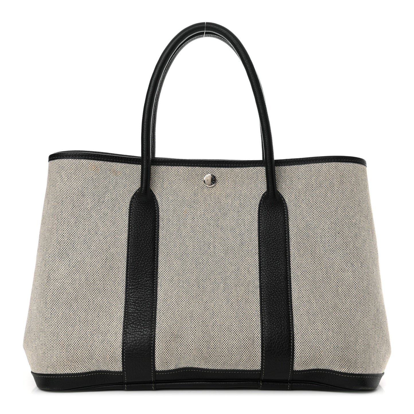 Toile Buffle Skipper Garden Party 36 MM Tote Black