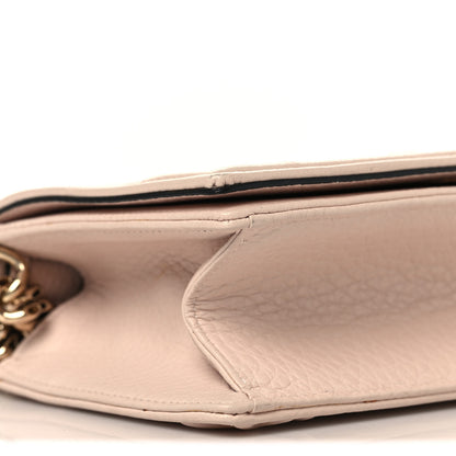Christian Dior Grained Calfskin Small Diorama Flap Bag Pink 8 of 11