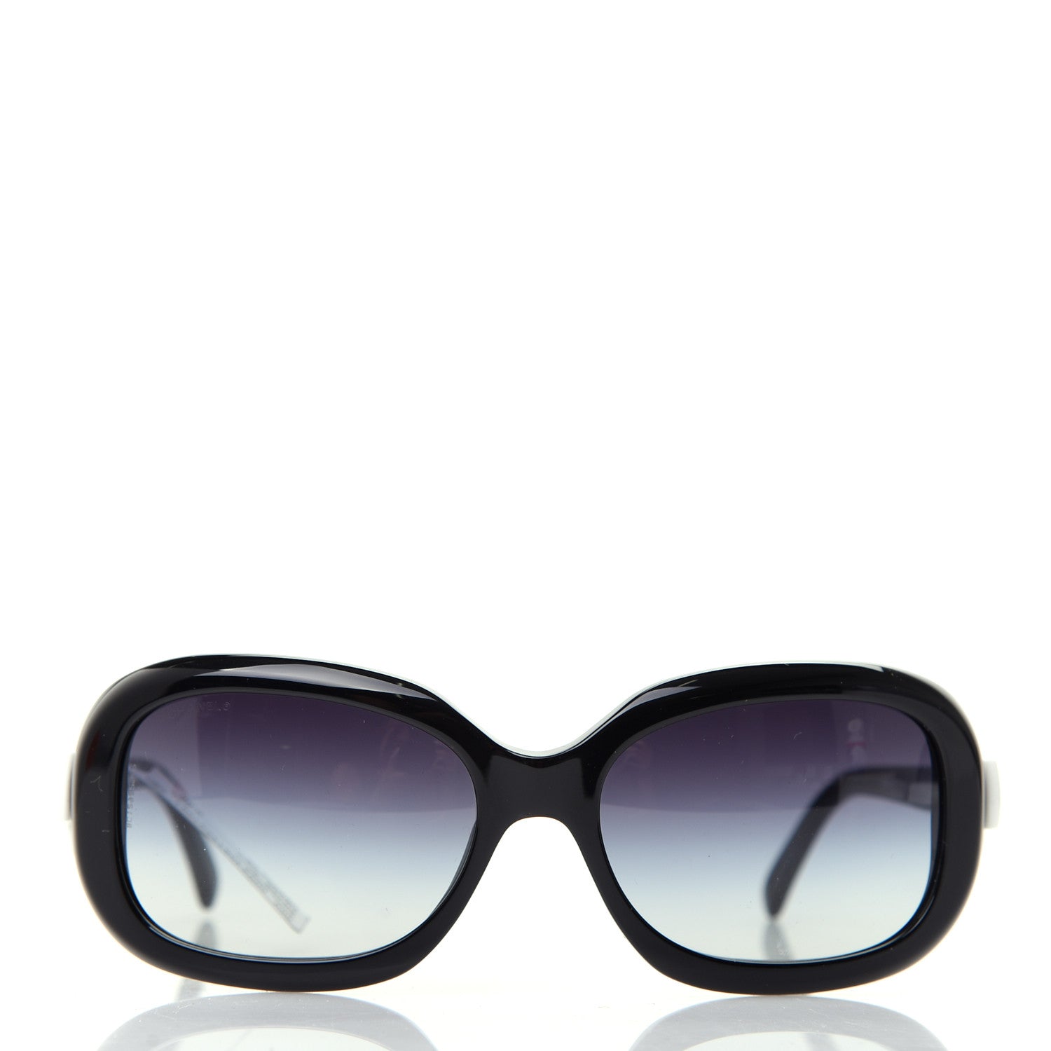 Chanel Acetate CC Bow Sunglasses 5171 Black White 2 of 8