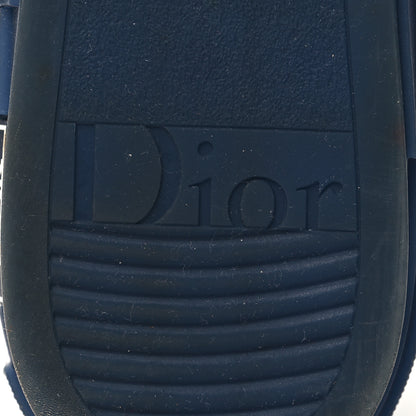 Christian Dior Transparent Canvas Raised Oblique Mens B23 High Top Sneakers 43 Blue 7 of 10