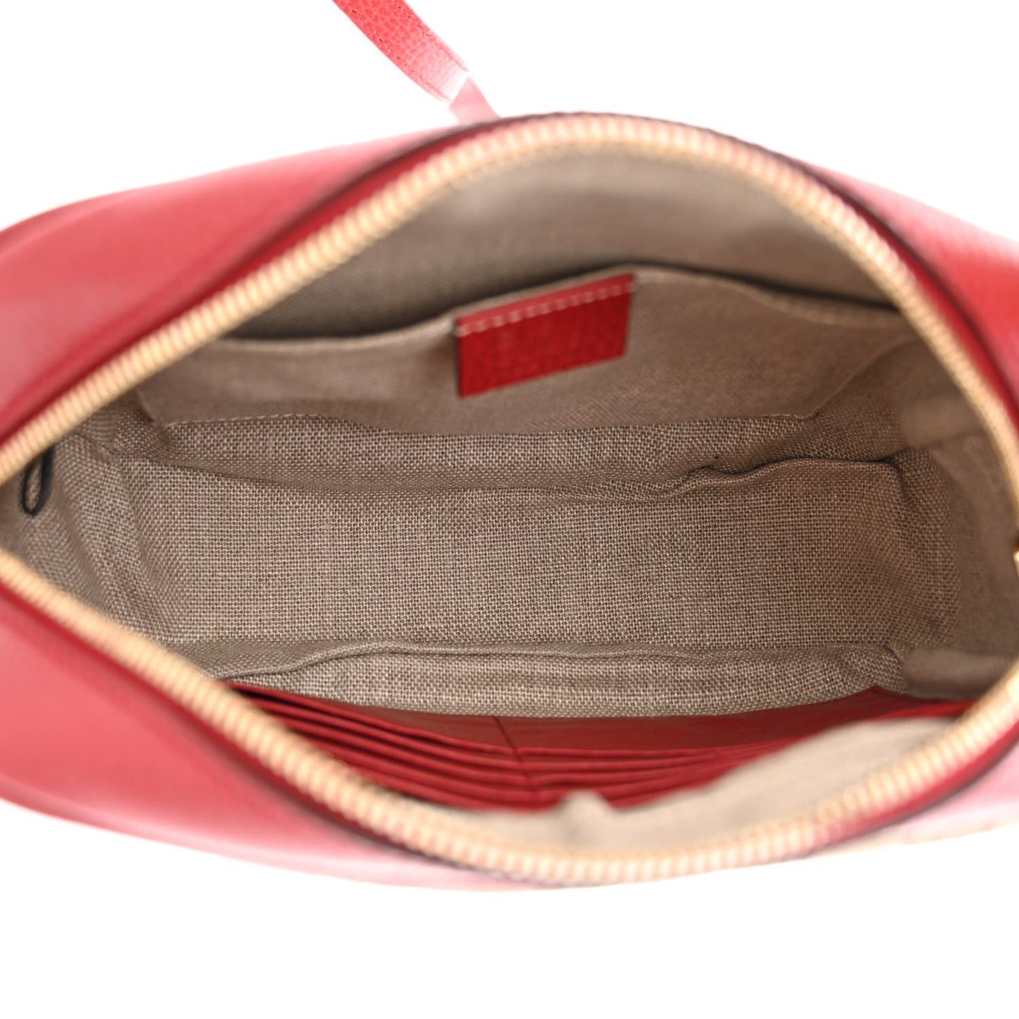 Monogram Mini Bree Messenger Bag Red