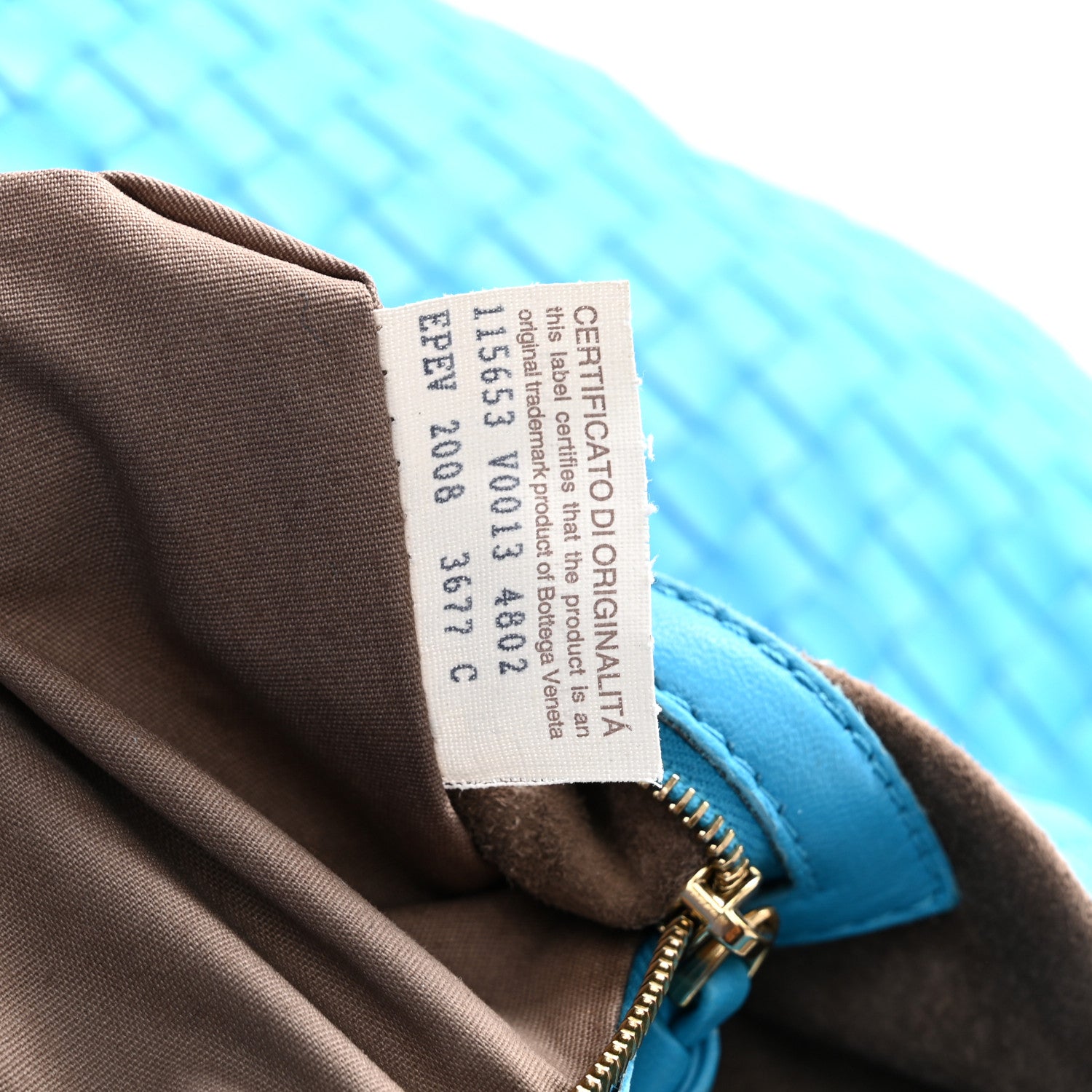 Bottega Veneta Nappa Intrecciato Medium Veneta Hobo Turquoise 7 of 10