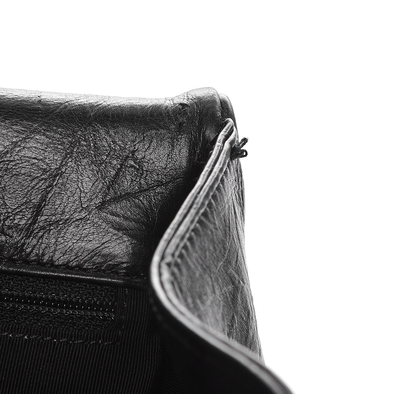 Chanel Aged Calfskin Quilted Large Casual Rock Backpack Black 9 of 11