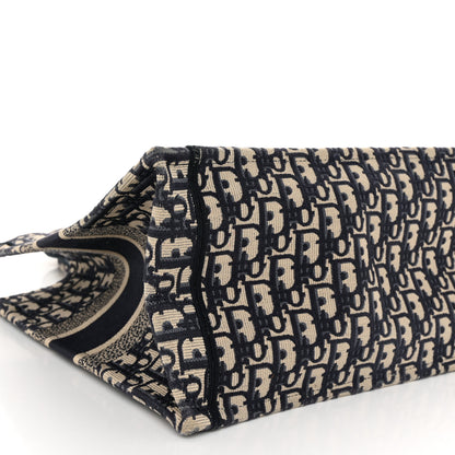 Christian Dior Oblique Medium Book Tote Blue Multicolor 9 of 14