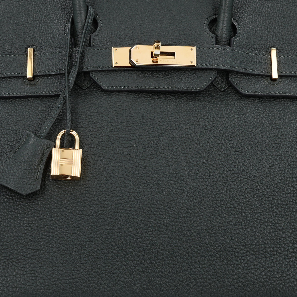 Hermes Togo Birkin 30 Vert Cypress 8 of 11