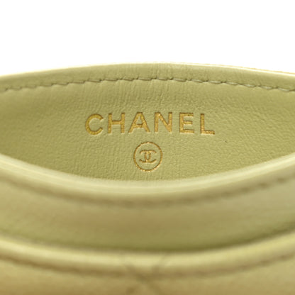 Chanel Caviar Quilted French New Wave Card Holder Light Green 6 of 9