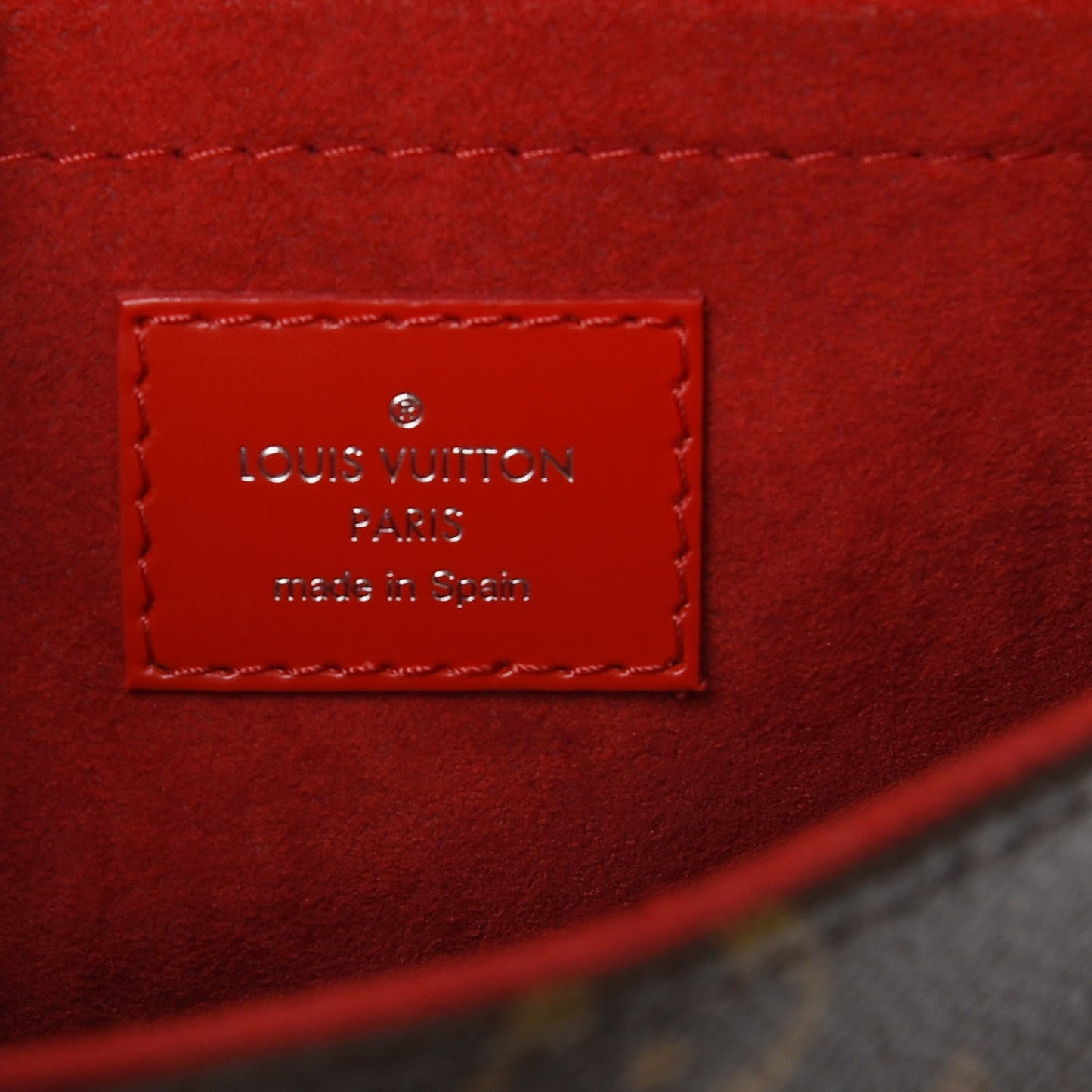 Monogram Epi Saint Michel Coquelicot