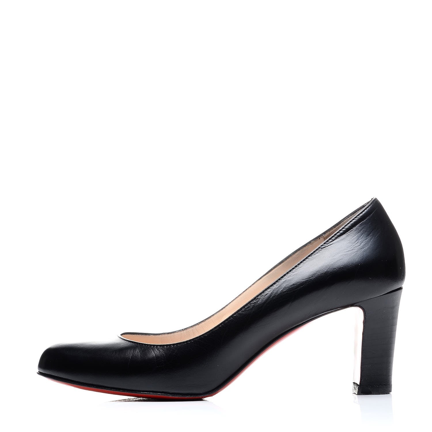 Christian Louboutin Kid Mistica 60 Pumps 37 Black 1 of 11