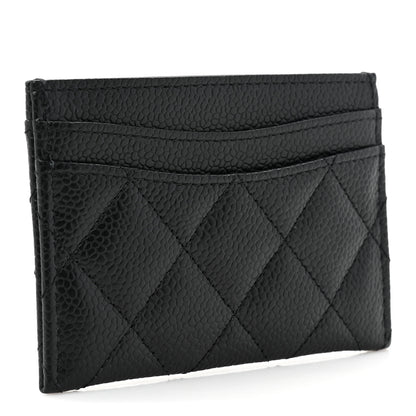 Chanel Caviar Quilted Card Holder Black 3 of 11