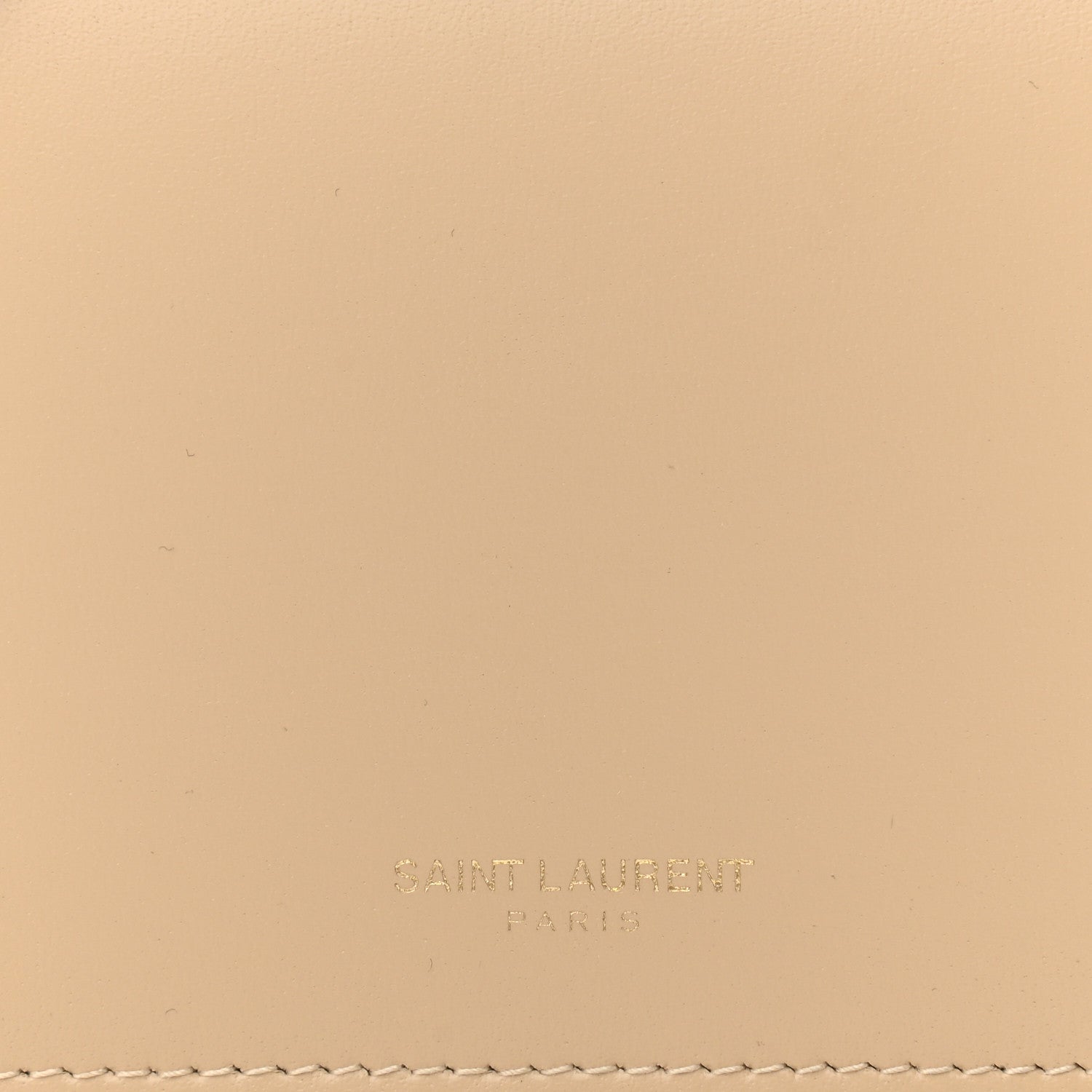 Saint Laurent Smooth Calfskin Mini Paris Bag Beige 8 of 11