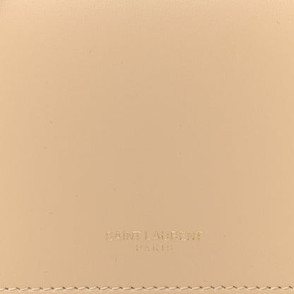 Saint Laurent Smooth Calfskin Mini Paris Bag Beige 8 of 11