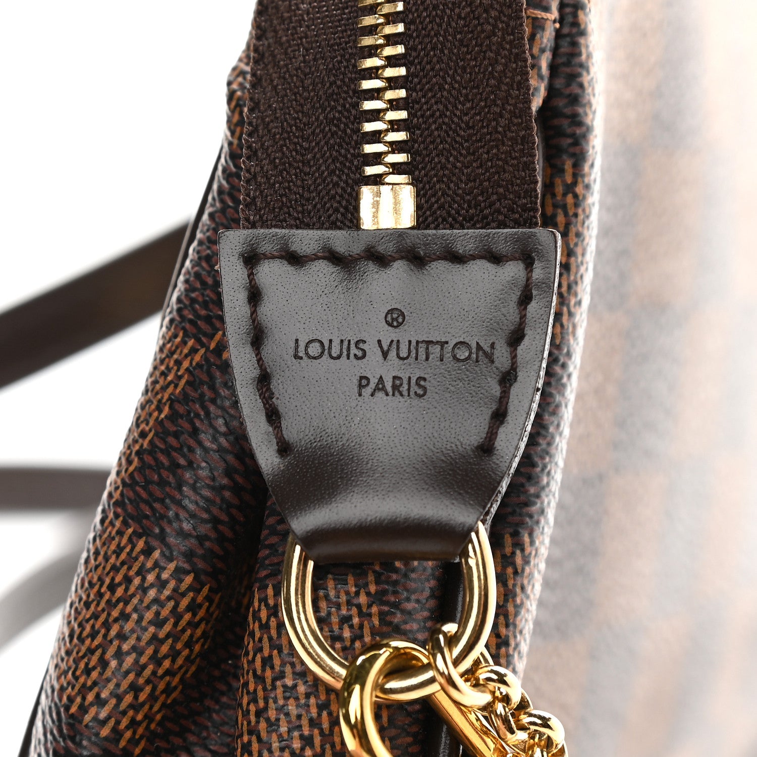 Louis Vuitton Damier Ebene Eva Clutch 6 of 10