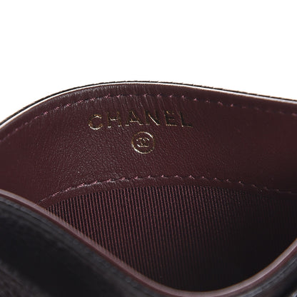 Chanel Caviar Quilted Card Holder Black 6 of 9