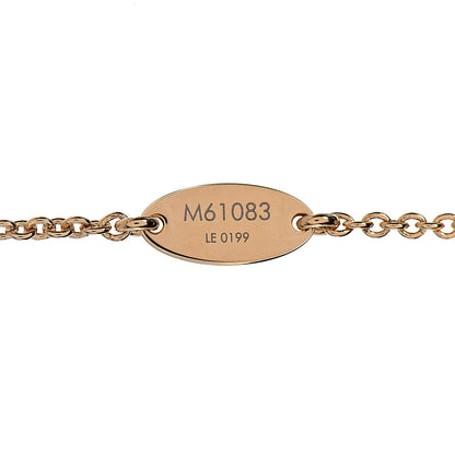 Louis Vuitton Essential V Necklace Gold 5 of 7