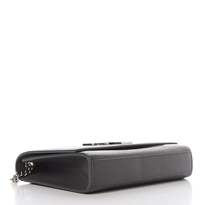 Saint Laurent Grain De Poudre Small Monogram Kate Satchel Earth 4 of 12